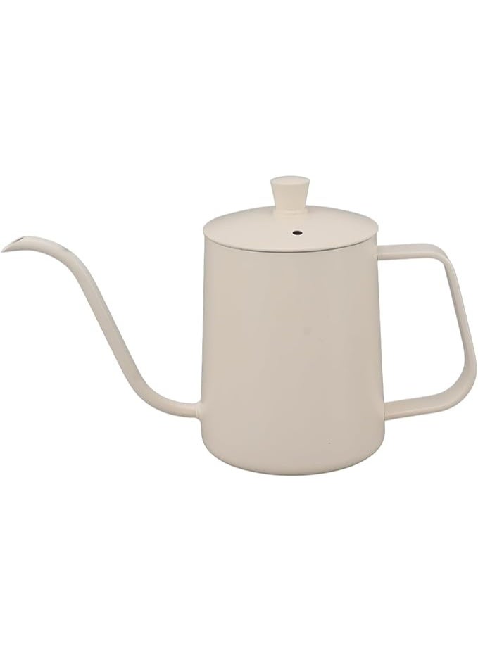 إبريق شاي وقهوة سعة 350 مل بفوهة طويلة للصب الدقيق، تصميم عملي للتحكم في التدفق، مناسب لتحضير الشاي والقهوة للاستخدام اليومي في المنزل أو المكتب - Image 1